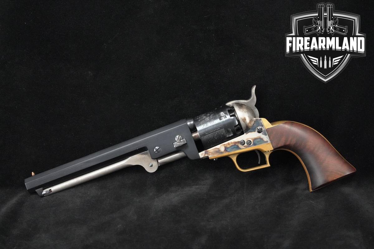 1983 Armi San Marco Model 1851 Colt Navy 36-Black-Powder 7.5" ASM 1851 Navy