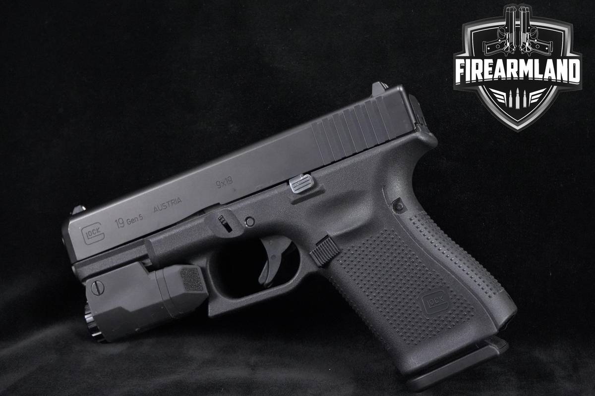 Glock 19 Gen 5 9mm 4" Glock G19 Gen5 G-19 Gen-5 +3 MAGS & Holster