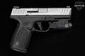 Smith & Wesson (S&W) SD9 2.0 With Crimson Trace CMR-209 light 9mm Luger Two-Tone Satin Stainless in Very Good Condition Image 5