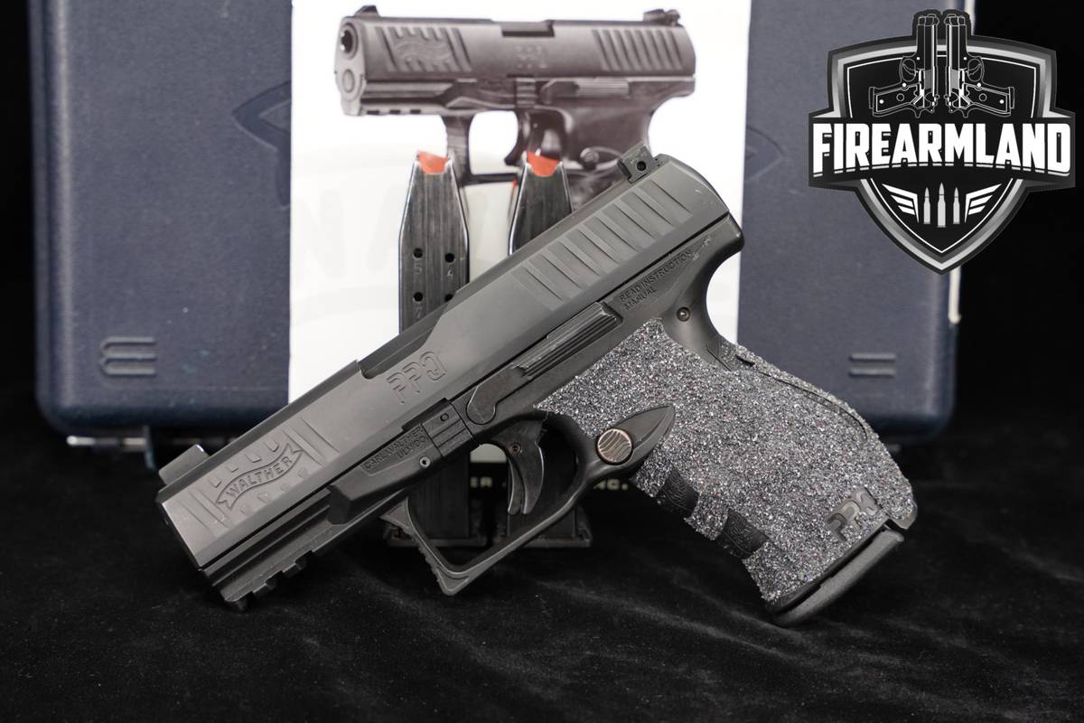 Walther PPQ M1 Classic 9mm 4" M-1 +3 MAGS, CASE