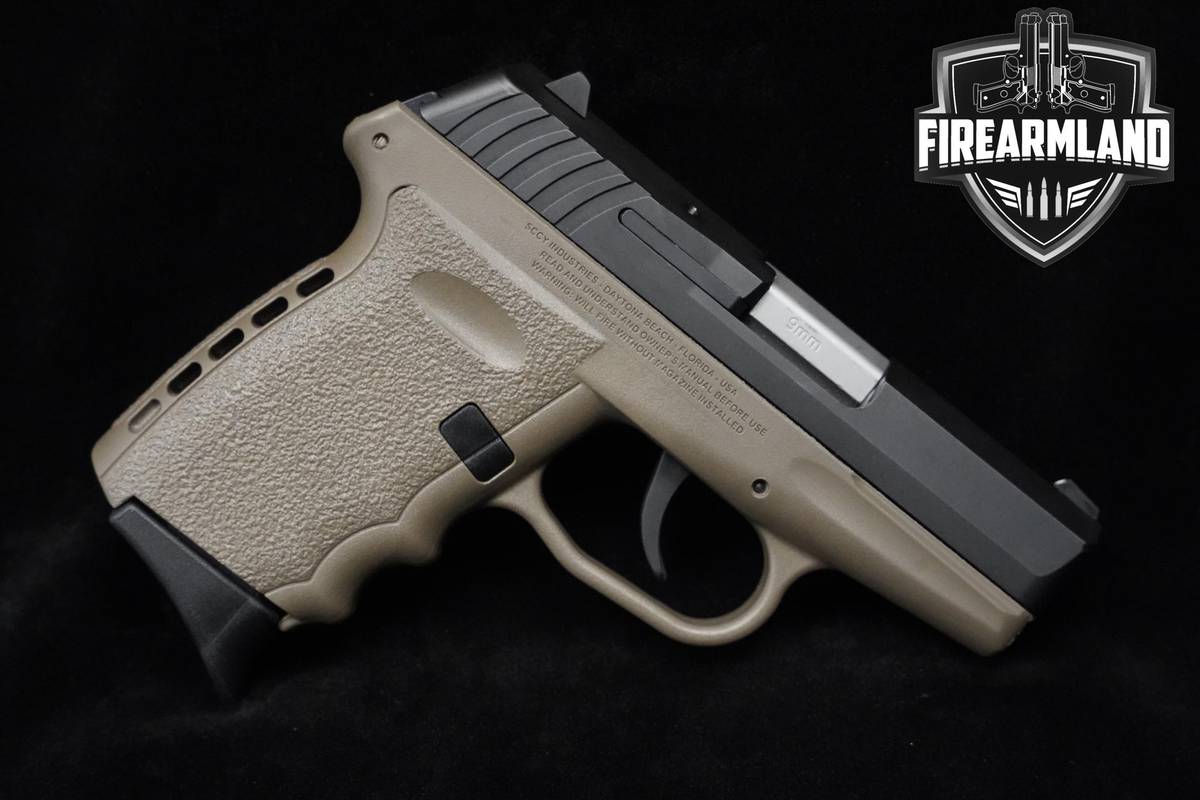 SCCY Industries CPX-2 9mm 3.1" Blued-Tan SCCY CPX-2 CPX2 +2 MAGS