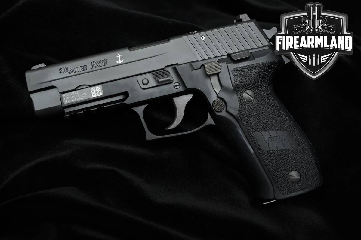 Sig Sauer P226 MK25 9mm Nitron P226 Sig +2 Sauer MAGS, ORIG CASE & HOLSTER