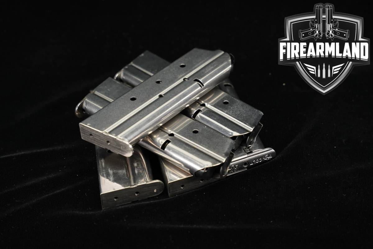 SIX (6) 1911 8-Round Magazines 10mm Mags