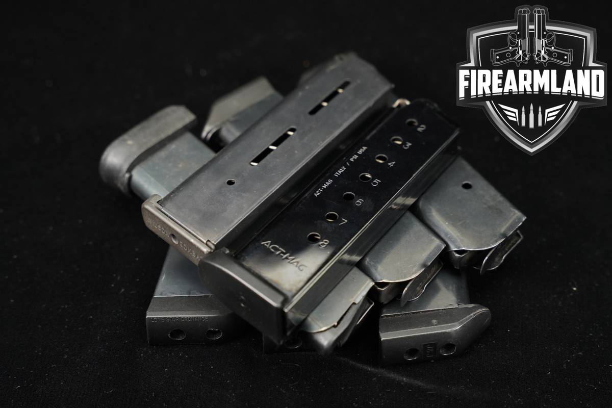 EIGHT (8) 1911 Magazines .45 ACP Mags