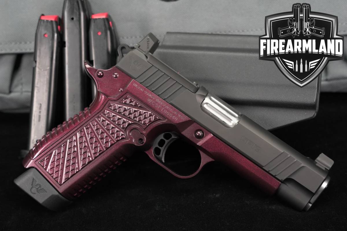 Wilson Combat WC SFT9 Optic-Ready 9mm 1911 4.25" 2011 +4 MAGS & ORIG CASE