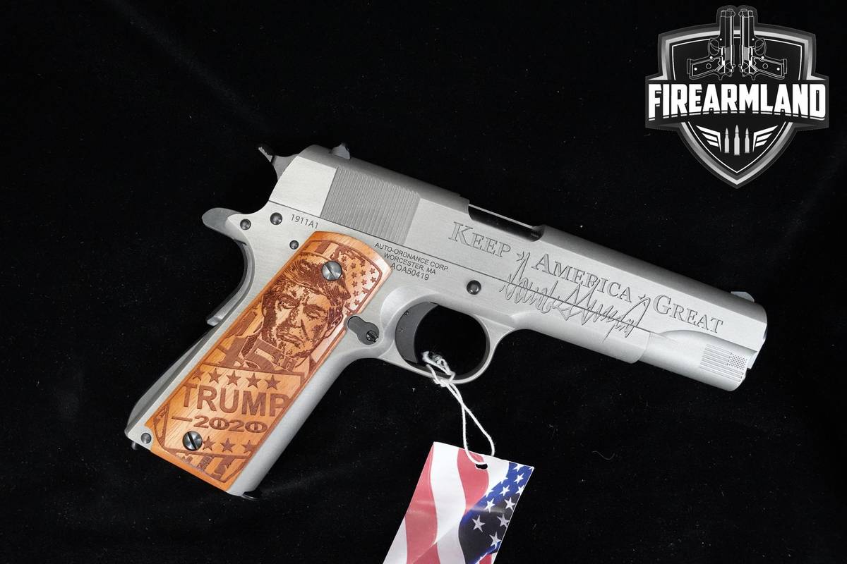 LIKE-NEW Auto Ordnance 1911A1 Trump 45 ACP 1911 1911A1-Trump 1911