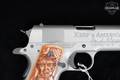 Auto Ordnance 1911A1 Trump .45 ACP Titanium and Black Distressed Cerakote in Like-New Condition Image 4