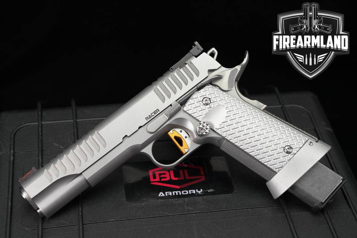 COMPETITION Bul Armory 1911 Racer 40 S&W 5" Stainless Race Gun +OG BOX