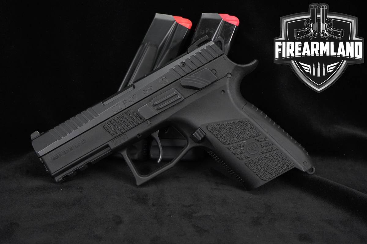 CZ P-07 9mm P07 CZP07 3.75" Omega +2 MAGS