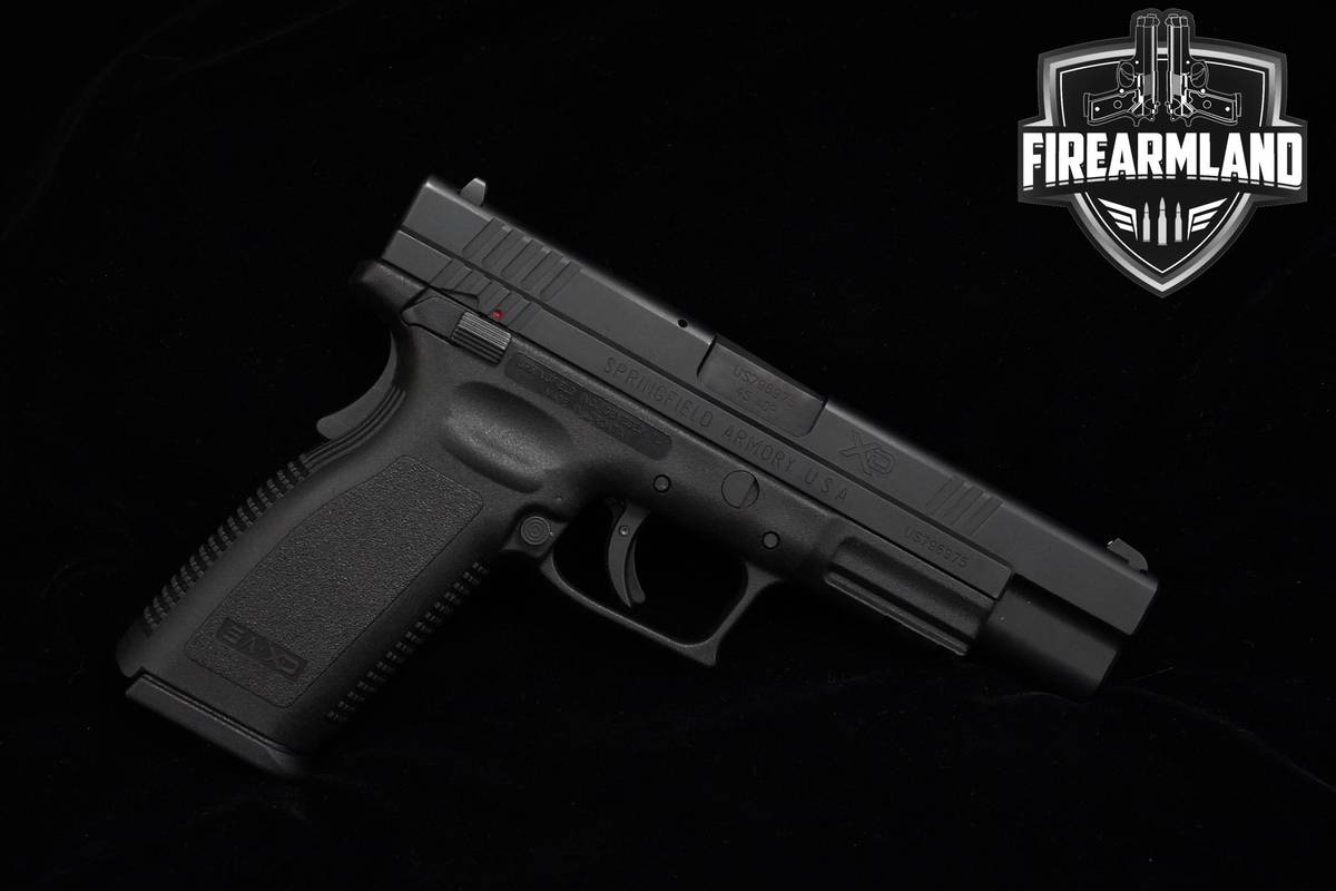 Springfield Armory XD-45 Tactical 45 ACP 5" XD-45 XD45 +ORIG CASE & HOLSTER