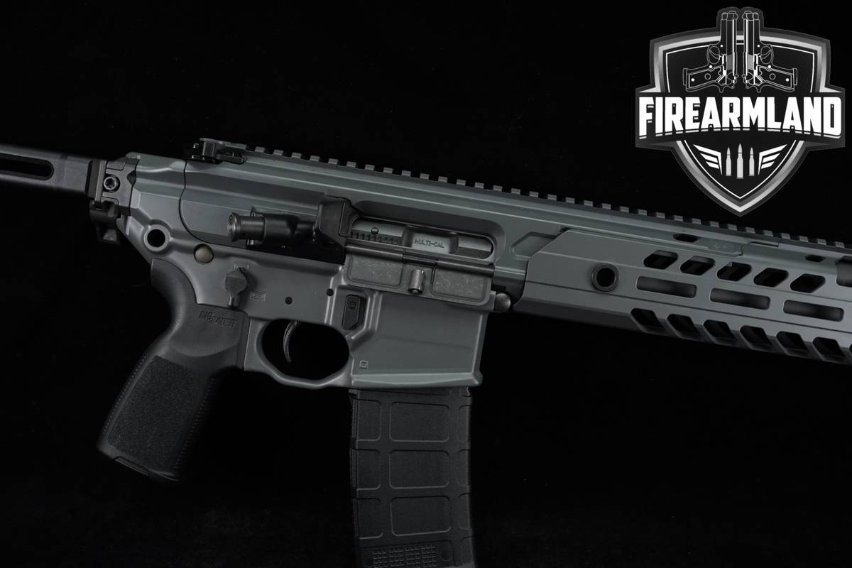 Sig Sauer MCX Virtus Pistol 5.56 NATO 11.5" THREADED Short-Stroke Piston