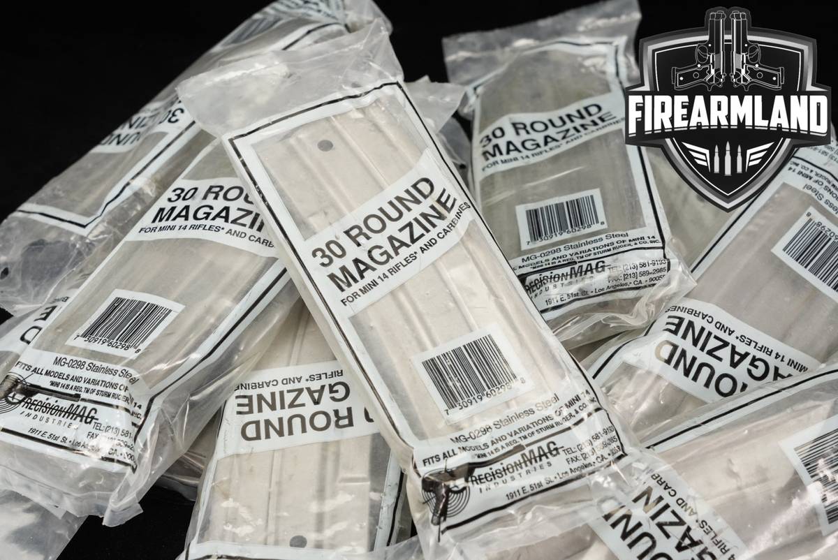 Precision Mag Ind TEN (10) Mini-14 30 Round Magazines .223 Rem. Mini14 Mags
