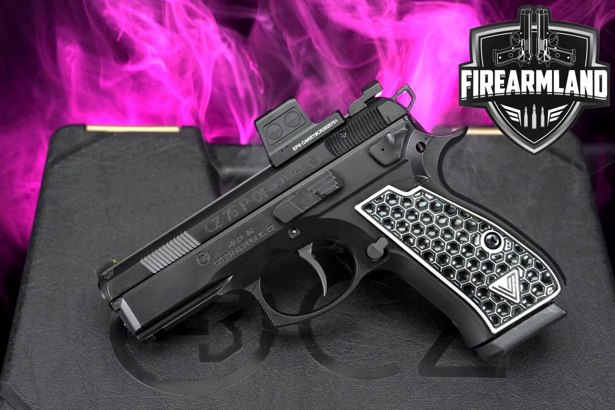 Cajun Gun Works CGW CZ 75 P-01 Pro-Pack 9mm 3.75" 2 MAGS, OG CASE & OPTIC