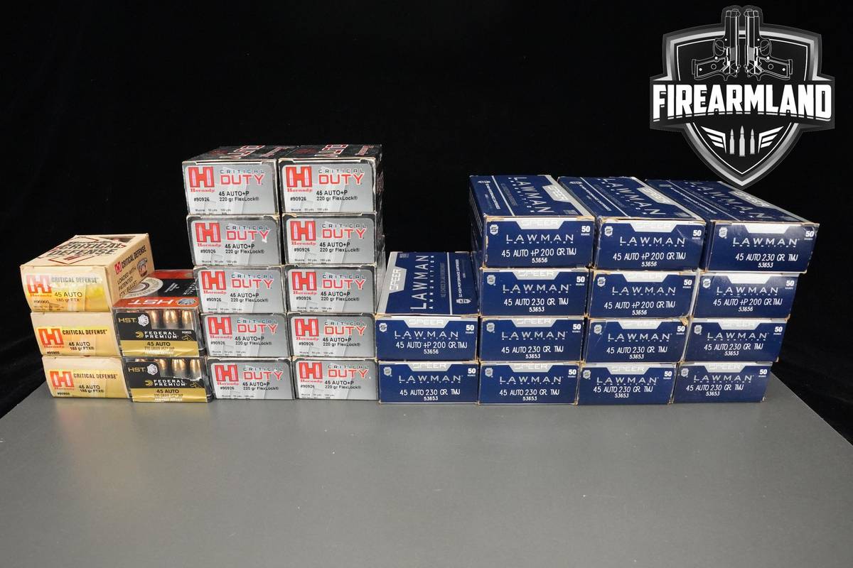 45 ACP Ammo 45-ACP Ammunition 1000 ROUNDS