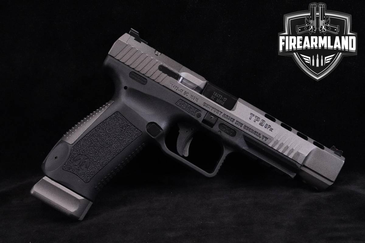 OPTIC READY Canik TP9 SFx 9mm 5.2" Tungsten +2 MAGS, ORIG CASE & HOLSTER