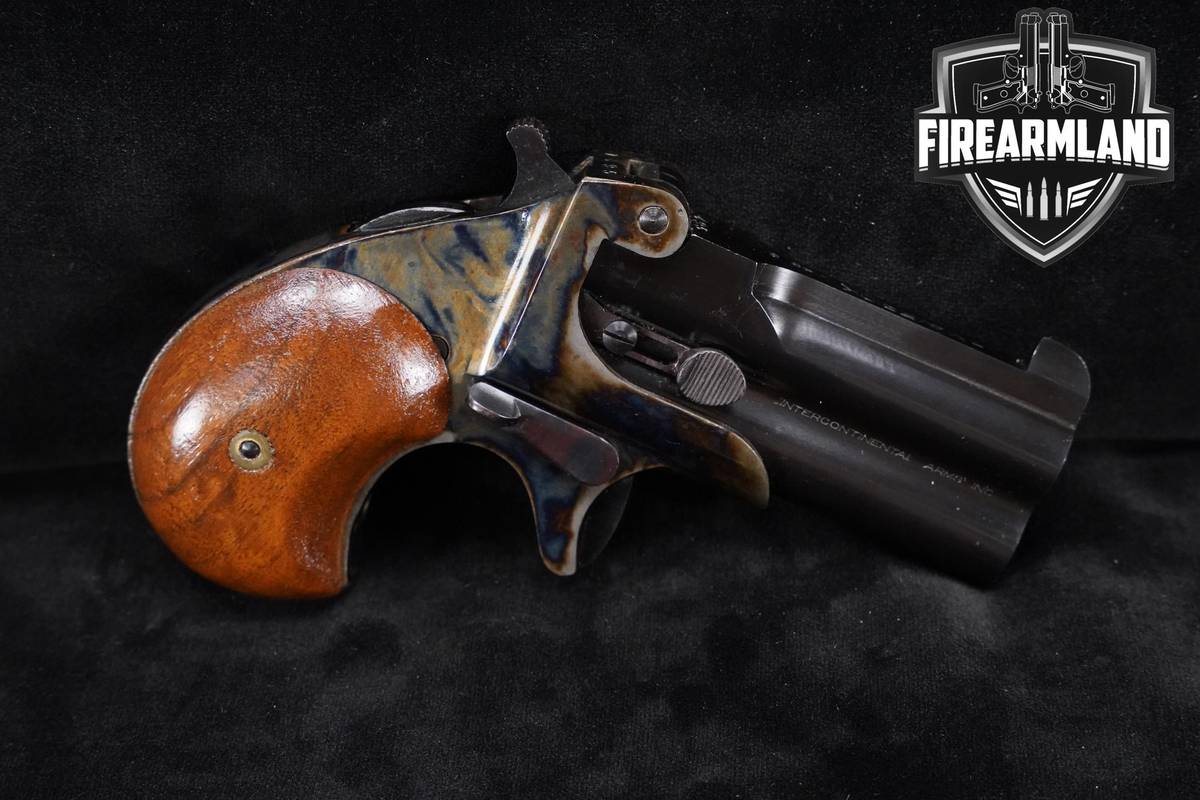 FIRST YEAR! 1966 Uberti Maverick 45-Colt 3.25" Color Case-Hardened & Blued