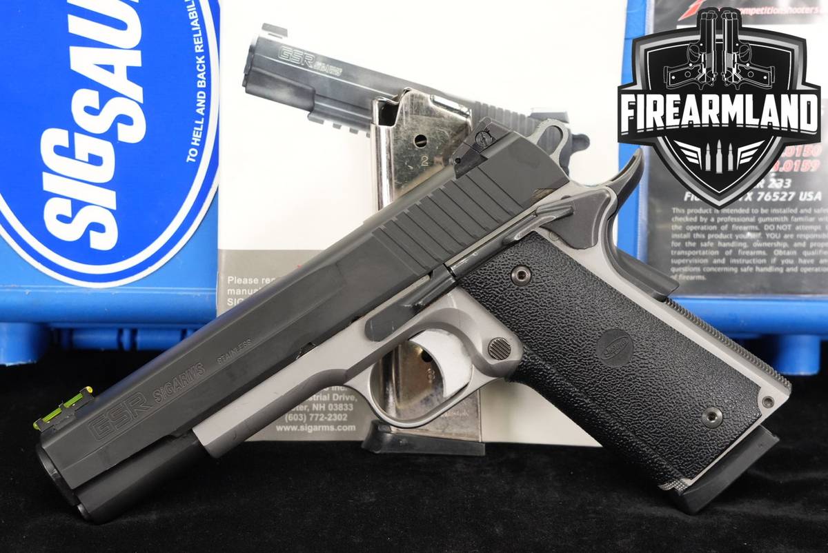 Sig Sauer Revolution GSR TTT 45 ACP 1911 5" +2 MAGS & ORIG CASE