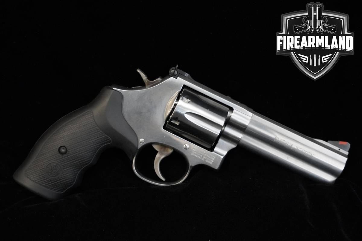 Smith & Wesson (S&W) Model 686-6 357 Magnum 4" Stainless Steel S&W 686-6
