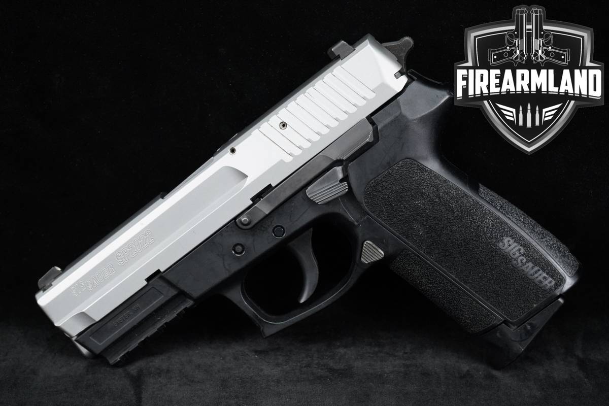 Sig Sauer SP2022 9mm 3.9" Two-Tone Stainless & Black DA/SA + 2 MAGS