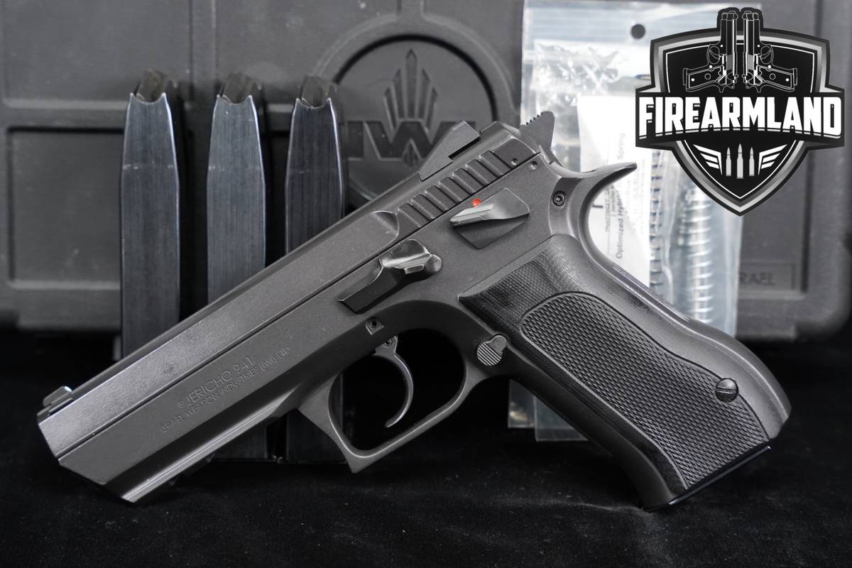 IWI Jericho 941 F9 9mm Blued Baby Eagle +4 Mags, OG Case & Recoil Springs