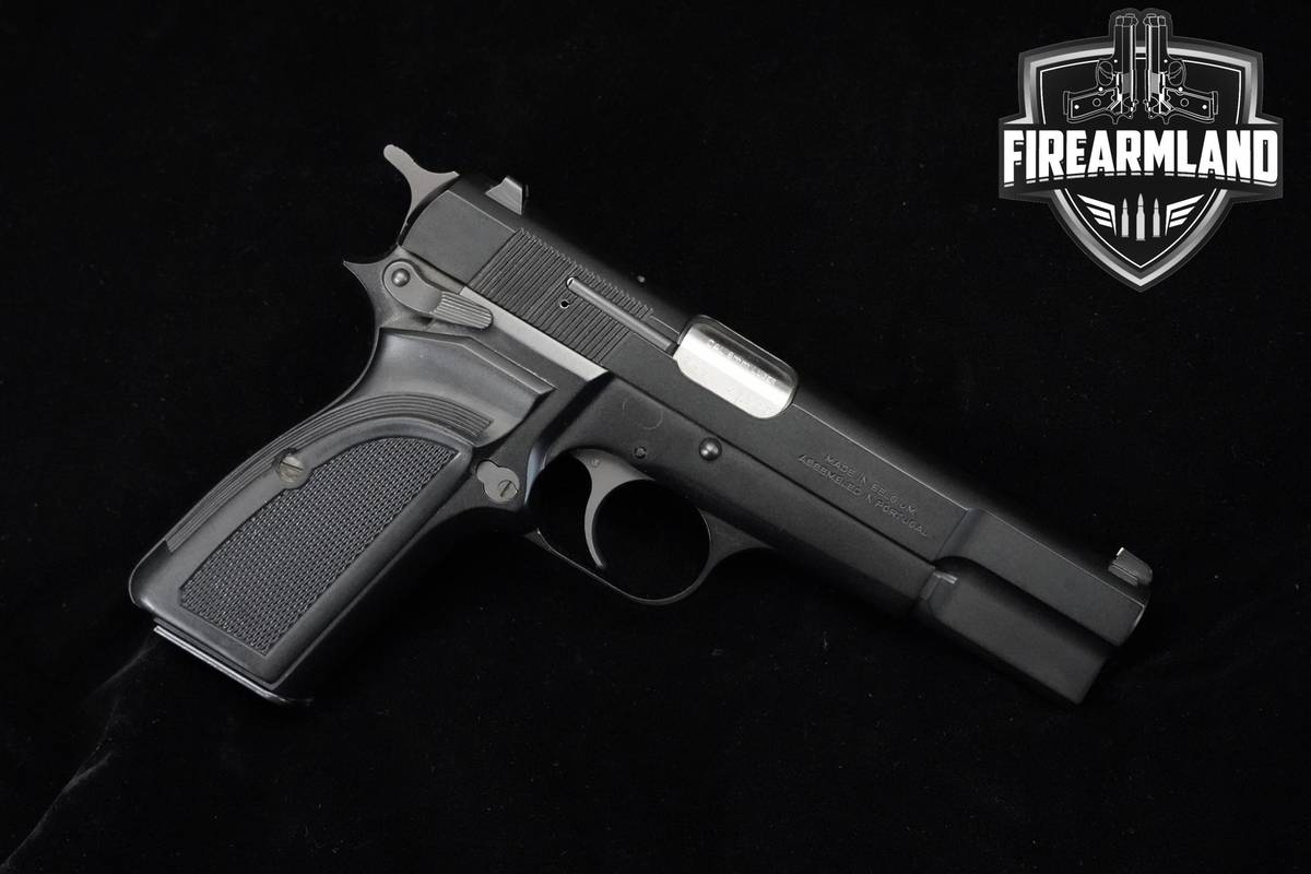 1992 Browning Hi-Power 9mm 4.7" Browning High Power +2 MAGS