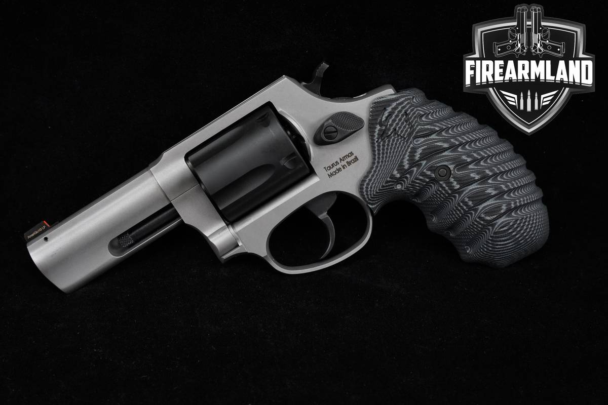 CARRY Taurus 605 Defender VZ Grips 357 Magnum 3" Two-Tone Stainless DA/SA