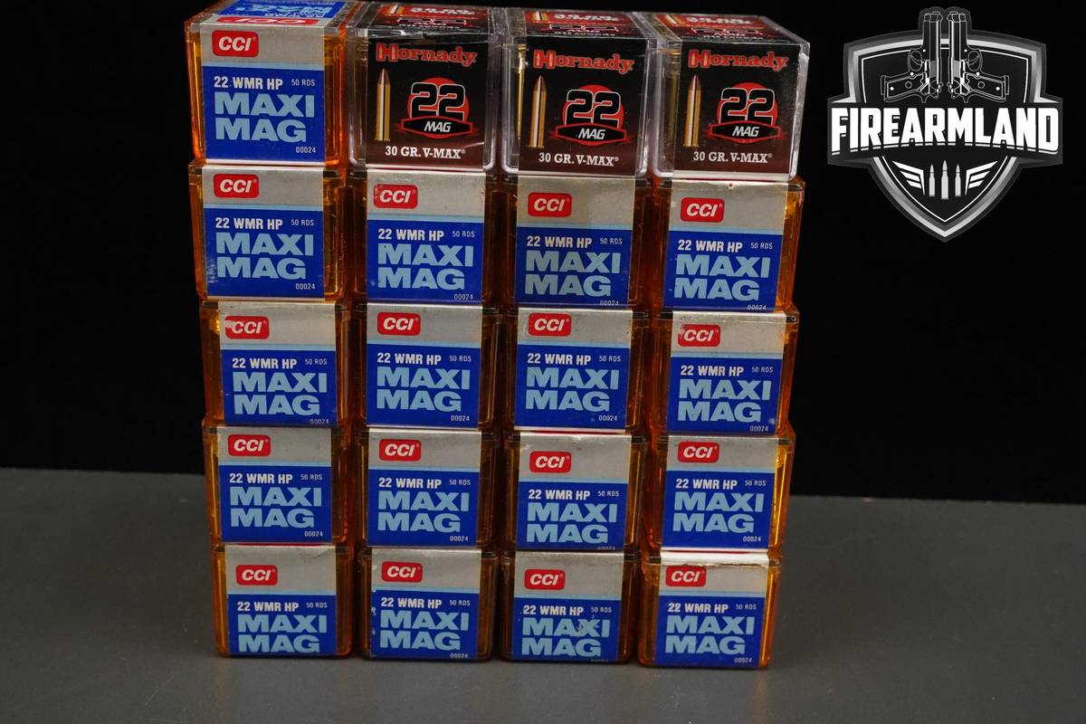 22 WMR Ammo 22-WMR Ammunition 1000 ROUNDS