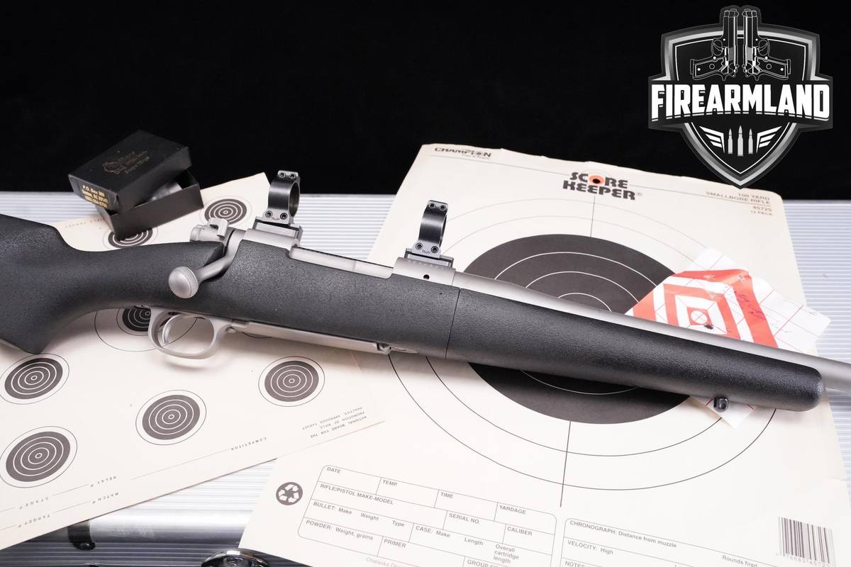 Winchester Model 70 Custom Takedown 325 WSM 24" Matte Stainless