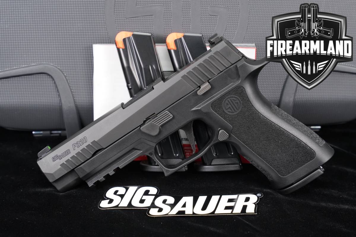 Sig Sauer P320 XFULL X-Series Pro-Cut Optic-Ready 9mm P 320 +3MAGS, OG Case