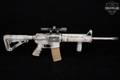 DPMS Panther Arms Mod. A-15 5.56mm NATO Gray/White Scale Pattern in Good Condition Image 3
