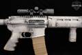 DPMS Panther Arms Mod. A-15 5.56mm NATO Gray/White Scale Pattern in Good Condition Image 5