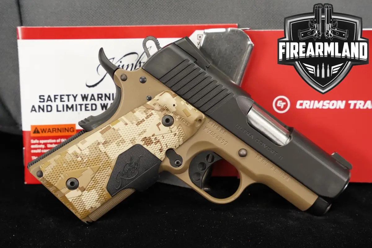 Kimber Ultra Covert II Custom Shop 45 ACP 1911 3" +2 MAGS & ORIG BOX