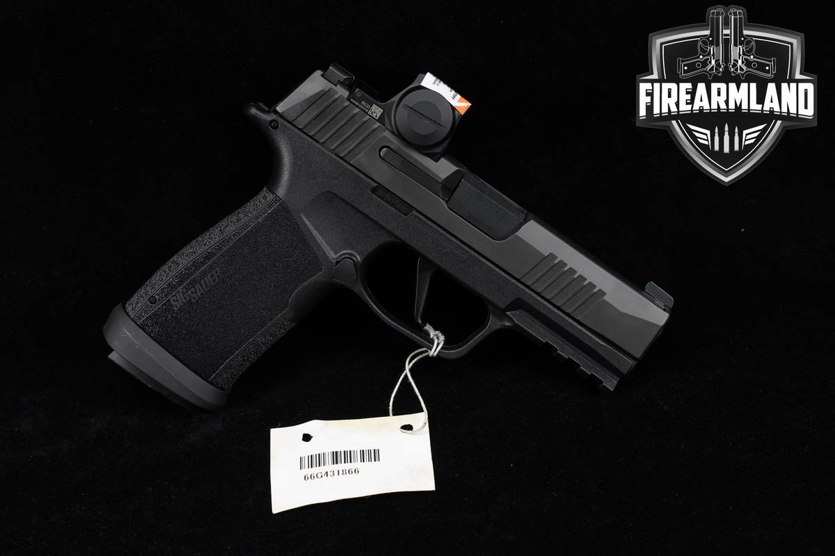 LNIB Sig Sauer P365 XMacro 9mm 3.7" P-365 Macro +3 MAGFS, OG CASE & ROMEO-X