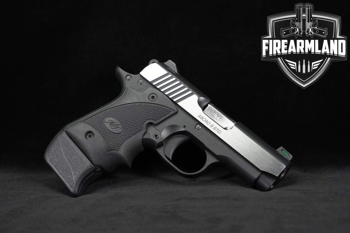 Kimber Micro 9 STG 9mm 1911 3.15 Two-Tone Stainless +2 MAGS & ORIG BOX