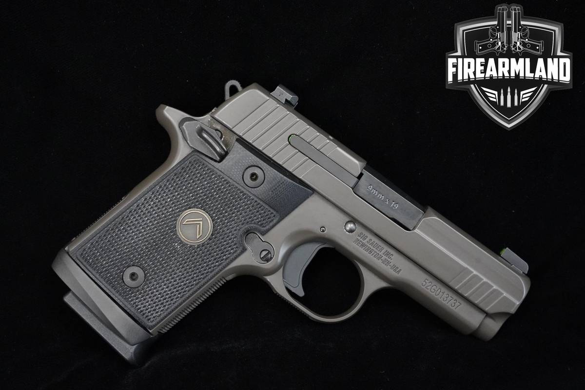 Sig Sauer P938 Legion 9mm 1911 3" Sig-Sauer P938 1911 P-938 3MAGS ORIG CASE