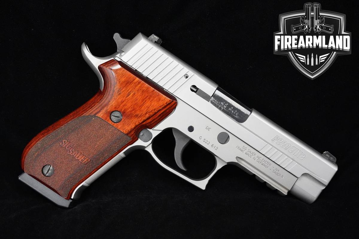 Sig Sauer P220R Elite Stainless 45 ACP 4.4" P220R P-220-R 2MAGS & ORIG CASE
