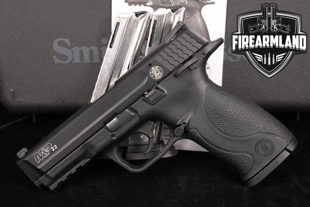 Smith & Wesson M&P22 22LR S&W M&P 22 +3 MAGS & ORIG CASE