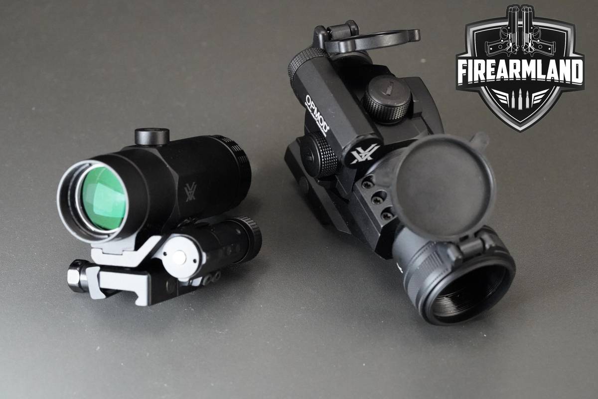 Vortex Optics StrikeFire II 4 MOA Red Dot & VMX-3T Magnifier 3X COMBO OPTIC