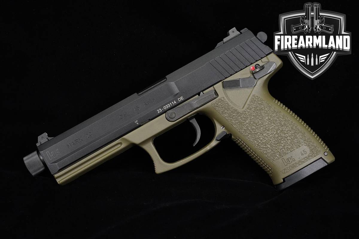 SOCOM Heckler & Koch H&K Mark 23 45 ACP MK23 +4 MAGS, ORIG CASE & HOLSTER