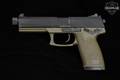 Heckler & Koch (H&K, HK) Mark 23 .45 ACP Two-Tone Black & OD Green in Excellent Condition Image 3