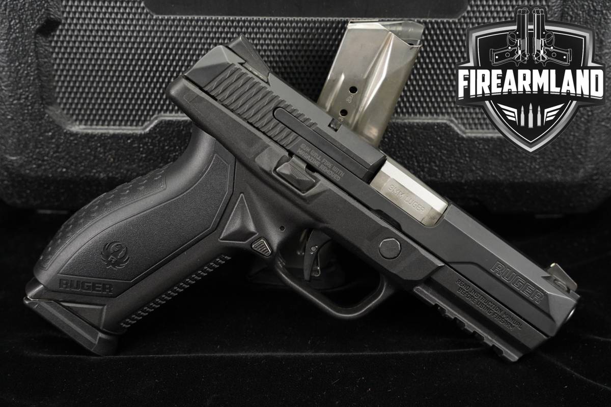 Ruger AMERICAN PISTOL Pro 9mm 4.2 +2 MAGS & ORIG CASE