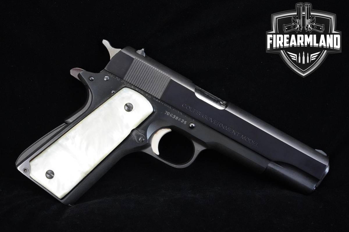 1973 Colt Government Model Mk IV Series '70 45 ACP 1911-A1 5" Blued Colt