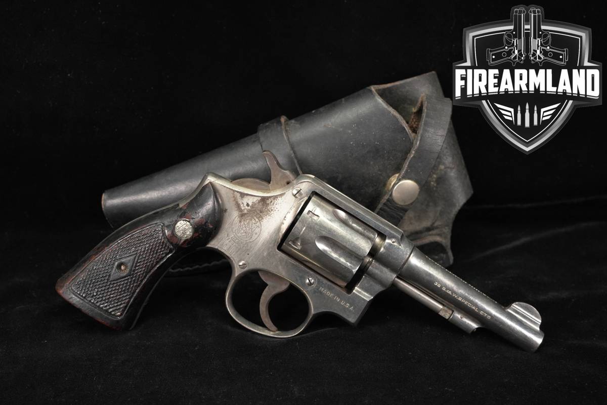 Smith & Wesson Model Of 1905 4th Change S&W 38 MILITARY POLICE Nickel M&P