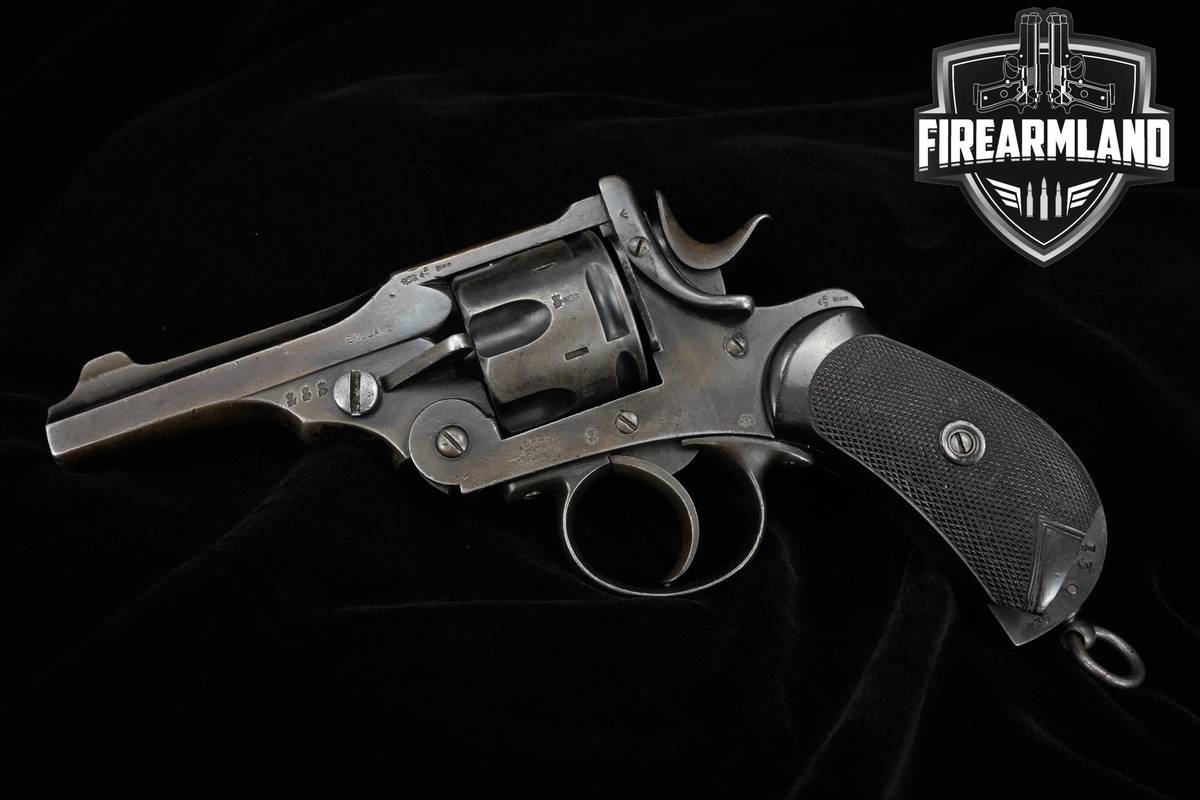 1954-1959 Webley Mark IV 38 S&W 5" Blued Webley DA/SA
