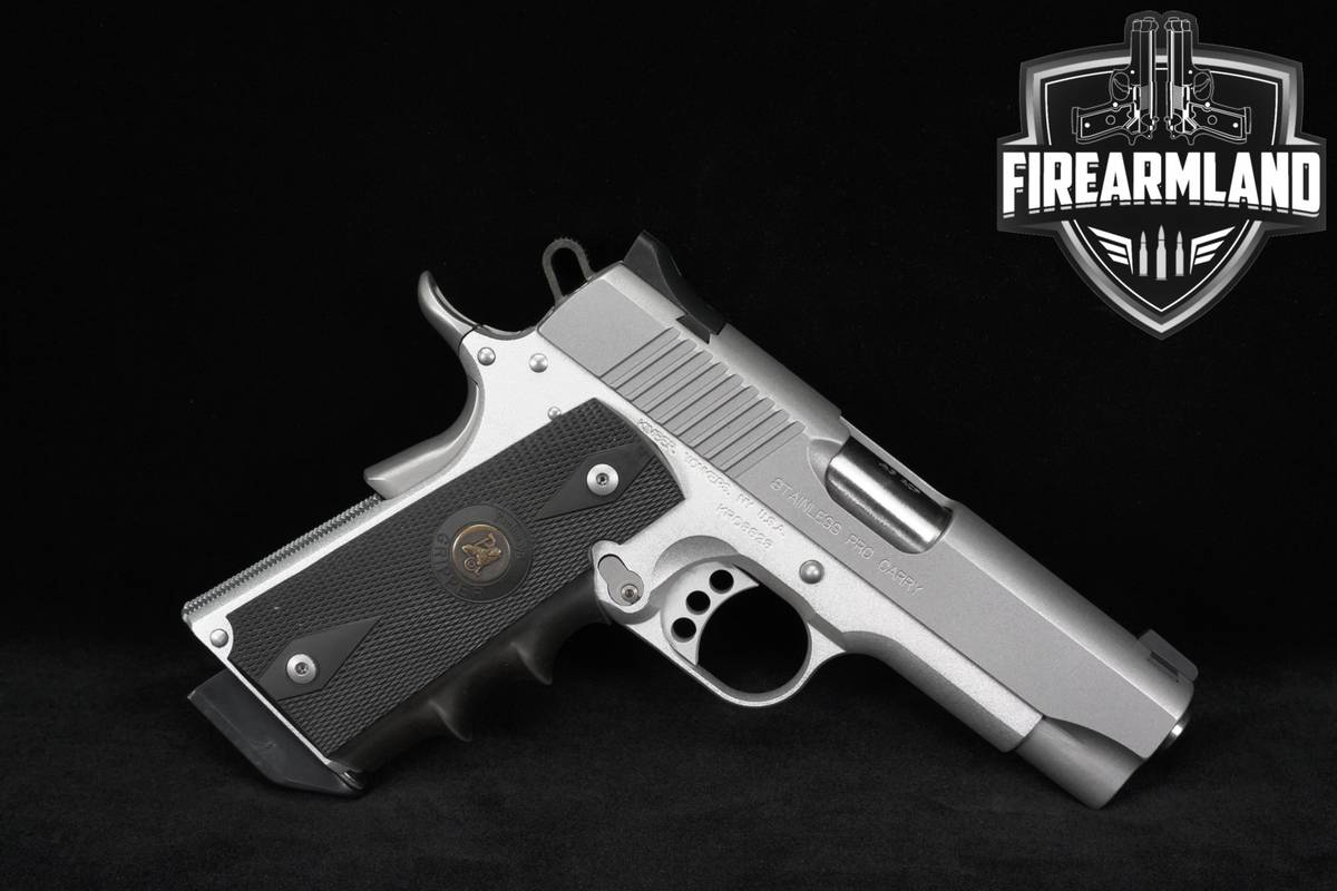 KIMBER Stainless Pro Carry Series I 45 ACP 1911 4" Satin Stainless