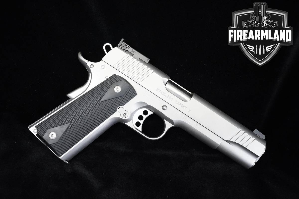 Kimber Stainless Target II 10mm 1911 Kimber 1911A1, 1911-A1 +ORIG CASE