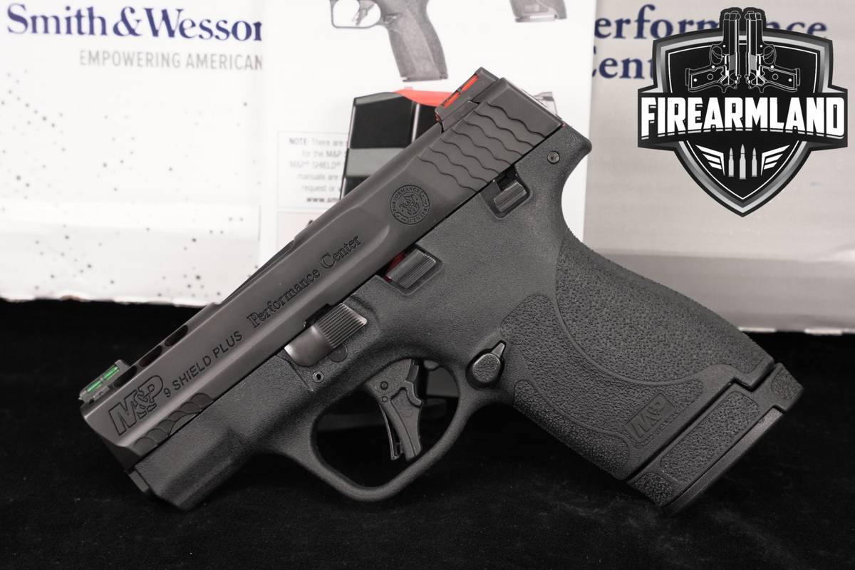 Smith & Wesson M&P9 Shield Plus PC PORT MTS S&W M&P-9 +2 MAGS, ORIG CASE