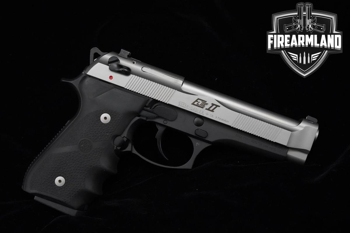 Beretta 92G Brigadier Elite II 9mm 4.6" Beretta-92G Brigadier M9 92FS MAGS