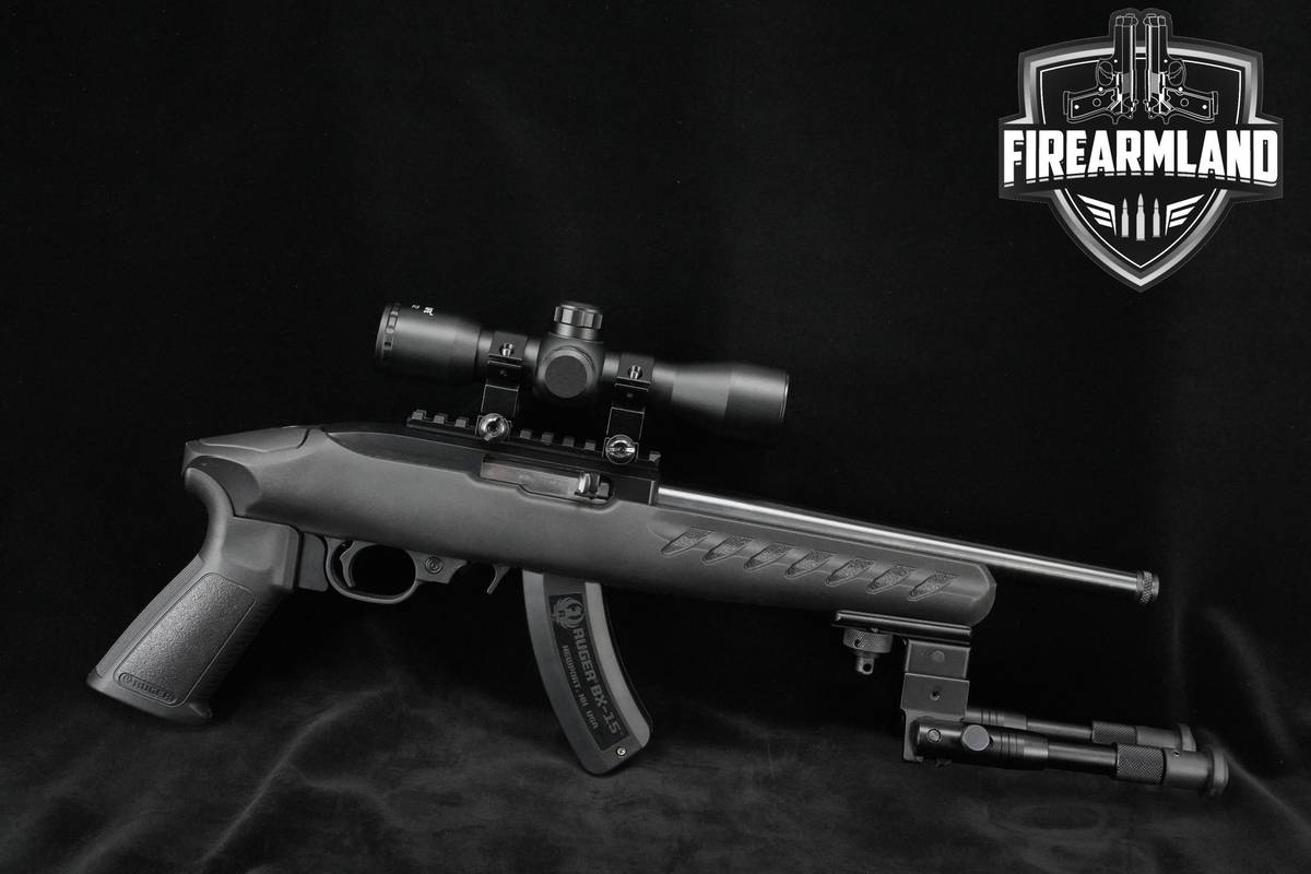 2019 Ruger 22 Charger 22LR 10" Ruger Charger +OPTIC & BI-POD