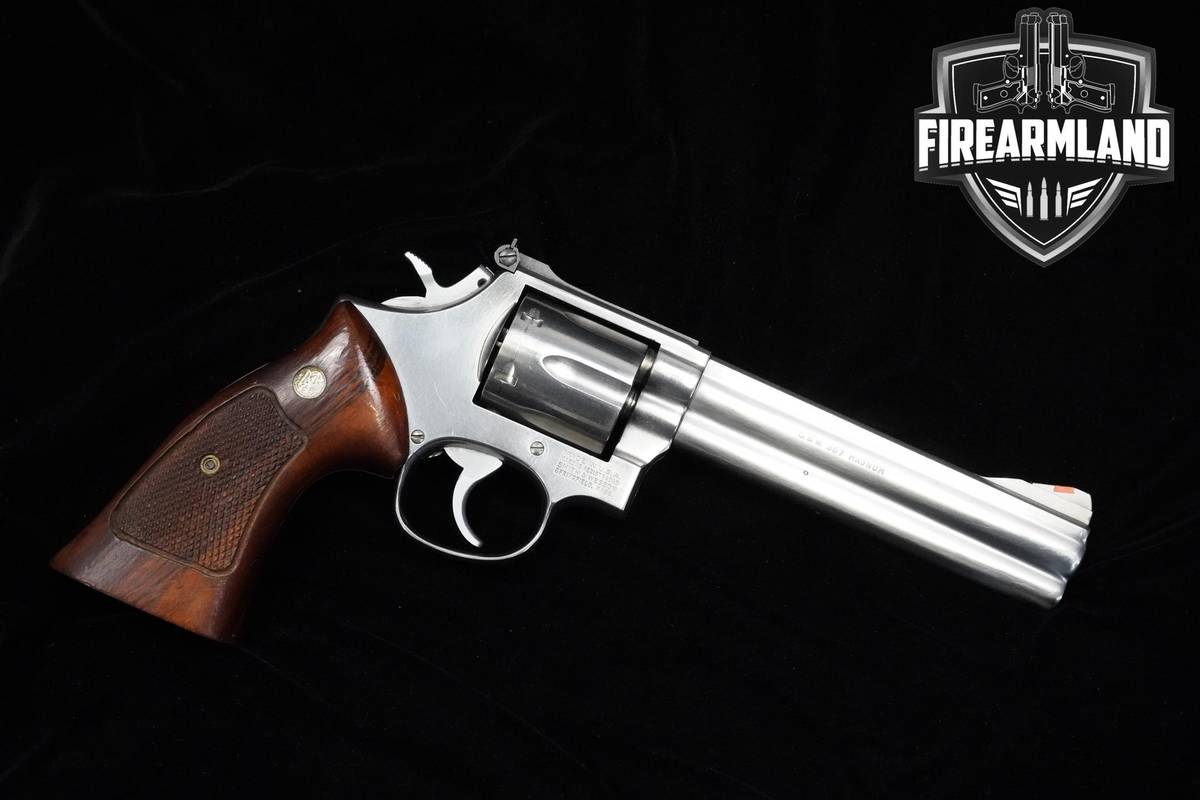 1985 Smith & Wesson (S&W) Model 686 357 Magnum 6" S&W 686 L-Frame DA/SA